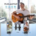 Purchase GADGETSWEAR Twin Wi-fi Lavalier Microphone for Youtubers, 3-in-1 Plug-and-Play Wi-fi Mic, for iPhone/Android/DSLR Digital camera/USB-C Plug/iPad, Noise-Cancelling Mic for Vlogging, Streaming, Podcast - Greatest Worth India | AskMeFlash - Image 4