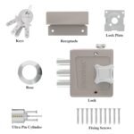 Purchase Plantex Heavy Obligation Lifeless Bolt Lock/Rim Lock Set/Trio for Residence/Workplace/Lodge - Pack of 1 (Matt) - Finest Value India | AskMeFlash - Image 9
