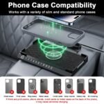 STHIRA 15W Wireless Car Charging Pad – Flat Charging Mat with 1.5M Cable for iPhone 12–17 & Galaxy S21–S24 - Image 5