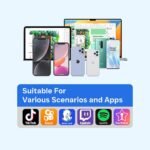 Purchase D602 Wi-fi Lavalier Microphone for iPhone/Android, Lapel Mics with USB-C Plug-Play, Mini Mic with 2.4GHz Noise Cancellation, Charging Case Included, 100ft Vary (Lingtning) - Finest Value India | AskMeFlash - Image 5