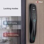 Purchase Hafele RE-Twist Good Digital Door Lock, Black, Contact Display Keypad, Auto-Lock Function, Constructed-in Doorbell, A number of Entry Modes, Up to date Design - Greatest Value India | AskMeFlash - Image 5
