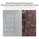 Purchase Keylynx 4-in-1 Sensible Door Lock with APP Management, Fingerprint Door Locks with Keypad Deadbolt, Keyless Entry Door Lock with Auto-Locking, 16-Month Battery Life Deadbolt Lock, Straightforward Set up - Finest Value India | AskMeFlash - Image 6
