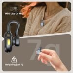 Mini Wireless Lavalier Microphone – Clip-On USB-C Mic with Charging Case & 7H Battery for iPhone & Android - Image 2