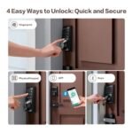 Purchase Keylynx 4-in-1 Sensible Door Lock with APP Management, Fingerprint Door Locks with Keypad Deadbolt, Keyless Entry Door Lock with Auto-Locking, 16-Month Battery Life Deadbolt Lock, Straightforward Set up - Finest Value India | AskMeFlash - Image 2