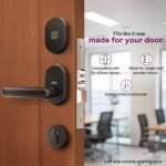 Purchase Godrej Advantis Sensible Lock | GSL D1R | 3 in 1 Digital Lock I Fingerprint, Cell App & BLE | Excellent for Left-Hand, Exterior Opening Doorways I 3-Yrs Guarantee I Made in India | Black - Finest Worth India | AskMeFlash - Image 7