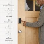 Purchase Yale Tye Digital Good Door Lock with Digital Keypad for Inside/Exterior Doorways | Suitable for Residence, Workplace, Lodge, Retailer Room & Storage with 35-40mm Door Thickness | 1 Yr Guarantee (Silver) - Greatest Worth India | AskMeFlash - Image 4