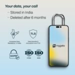 Mygate Smart Door Lock SE – 6-Way Keyless Entry with Fingerprint, OTP, PIN, RFID, App & Key (3-Year Warranty) - Image 8
