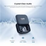 Digitek DWM-123 2-in-1 Wireless Microphone System – Magnetic Collar Mic with Charging Case & 60m Range (Black) - Image 3