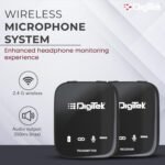 Purchase Digitek DWM 101 Wi-fi Microphone System with ANC Noise Discount, 360° Sound Seize, Upto 12 Hrs Working Time, for DSLR Digicam, Android & iOS Smartphones, Seamless Audio Recording - Finest Worth India | AskMeFlash - Image 2