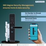 Purchase Connectica Good Fingerprint Door Lock - Extremely-Quick Biometric Unlock, Battery-Powered, Android & iOS Appropriate, Multi-Mode Keyless Entry | 1 Bolt | 2 Years Guarantee - Finest Worth India | AskMeFlash - Image 3