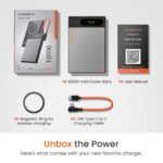 HAMMER 10000mAh MagSafe Power Bank – 15W Wireless + 22.5W PD Fast Charging with LED Display (Made in India) - Image 9