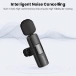 Purchase Futopia Wi-fi Lavalier Microphone for USB-C with Clever Noise Discount & Reverb, 20m Vary, 6H Battery Life for Vlog, YouTube, Stay Stream, Studio - Finest Worth India | AskMeFlash - Image 4