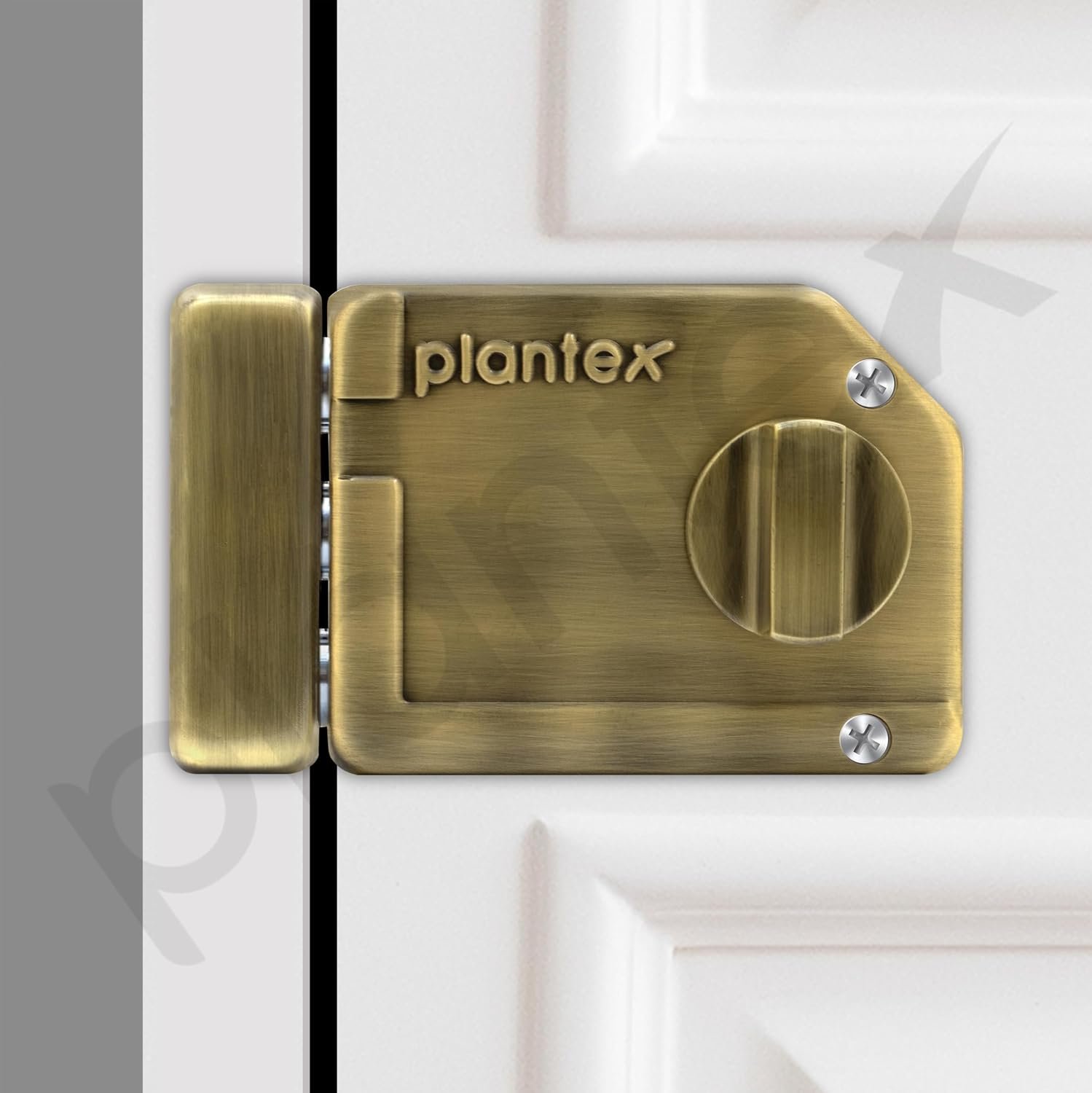 Purchase Plantex Tri-Bolt Lock for Important Door/Heavy Obligation Door Lock with 4 Keys/Appropriate on Single Door for House/Workplace/Resort - Pack of 1 (Brass Vintage) - Greatest Value India | AskMeFlash - Image 5
