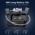 Purchase Saramonic Blink500 B2+ Wi-fi Lavalier Microphone for iPhone/Android/Cameras, 492ft Vary, 20h Battery Life with Noise Cancelling Compatibale for Interview Vlog Dwell Stream Podcast Video Recording - Finest Worth India | AskMeFlash - Image 4