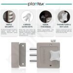 Purchase Plantex Heavy Obligation Lifeless Bolt Lock/Rim Lock Set/Trio for Residence/Workplace/Lodge - Pack of 1 (Matt) - Finest Value India | AskMeFlash - Image 3