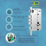 Purchase Good Door Lock with Fingerprint, Face Recognition, Digital Keypad, RFID Card Reader, A number of Entry Modes, Black - Finest Value India | AskMeFlash - Image 4