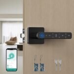 Purchase Fingerprint Door Lock-Sensible Door knob, Biometric Door Lock, with App/Code/Backup Key/Fingerprint/IC Card, Keyless Entry Lock with Deal with for House Lodge Workplace Residence Bed room – Finest Worth India | AskMeFlash
