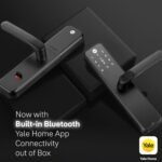 Purchase Yale Zuri S Sensible Door Lock | Fingerprint, PIN, RFID, Guide Key | Bluetooth Digital Sensible Lock with Yale Dwelling App Entry | 3 12 months Guarantee | Black - Finest Worth India | AskMeFlash - Image 6