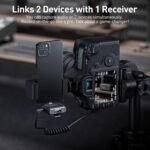 Purchase Saramonic Blink500 B2+ Wi-fi Lavalier Microphone for iPhone/Android/Cameras, 492ft Vary, 20h Battery Life with Noise Cancelling Compatibale for Interview Vlog Dwell Stream Podcast Video Recording - Finest Worth India | AskMeFlash - Image 2
