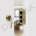 Purchase Plantex Tri-Bolt Lock for Important Door/Heavy Obligation Door Lock with 4 Keys/Appropriate on Single Door for House/Workplace/Resort - Pack of 1 (Brass Vintage) - Greatest Value India | AskMeFlash - Image 6