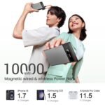 HAMMER 10000mAh MagSafe Power Bank – 15W Wireless + 22.5W PD Fast Charging with LED Display (Made in India) - Image 6