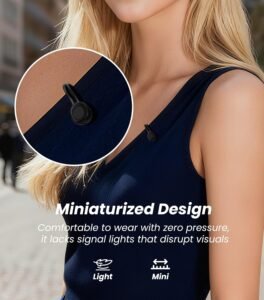 Purchase Tisino mini Wi-fi Lavalier Microphone for iPhone 15,16/Android/Tablets/PC with USB C Plug, Noise Discount Clip-on Lapel Mic with Charging Case for YouTube, TikTok, Vlog, Podcast, Interview - Greatest Value India | AskMeFlash - Image 2