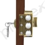Purchase Plantex Tri-Bolt Lock for Important Door/Heavy Obligation Door Lock with 4 Keys/Appropriate on Single Door for House/Workplace/Resort - Pack of 1 (Brass Vintage) - Greatest Value India | AskMeFlash - Image 7