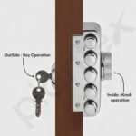 Purchase Plantex Foremost Door Deadbolt Lock 5 Bullets/Stainless Metal Penta Bolt/Door Lock Set with 4 Pin Cylindrical Keys with 5 Years of Guarantee (Matt) - Finest Worth India | AskMeFlash - Image 8