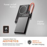 HAMMER 10000mAh MagSafe Power Bank – 15W Wireless + 22.5W PD Fast Charging with LED Display (Made in India) - Image 7