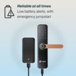 Mygate Smart Door Lock SE – 6-Way Keyless Entry with Fingerprint, OTP, PIN, RFID, App & Key (3-Year Warranty) - Image 7