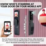 Purchase LAVNA 8 Approach Premium Good Door Lock with Digital camera N Face, Fingerprint, Cellular App, WiFi + Bluetooth, RFID Card, OTP, PIN and Guide Key | 5-Bolt Safety | for Picket Doorways 3 Yr Guarantee (LA44 Face) - Finest Worth India | AskMeFlash - Image 4
