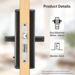 Purchase Yale Zuri S Sensible Door Lock | Fingerprint, PIN, RFID, Guide Key | Bluetooth Digital Sensible Lock with Yale Dwelling App Entry | 3 12 months Guarantee | Black - Finest Worth India | AskMeFlash - Image 7