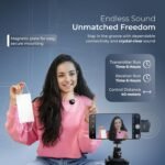 Purchase Digitek DWM-116 Mic Wi-fi with Kind-C & Lightning, Wi-fi Mic for YouTube Recording, 2.4GHz Wi-fi Microphone with Noise Cancellation, 40m Vary, 6H Battery, Magnetic Clip - Greatest Worth India | AskMeFlash - Image 6