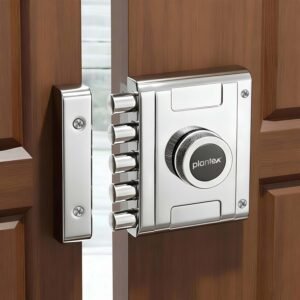 Purchase Plantex Foremost Door Deadbolt Lock 5 Bullets/Stainless Metal Penta Bolt/Door Lock Set with 4 Pin Cylindrical Keys with 5 Years of Guarantee (Matt) – Finest Worth India | AskMeFlash