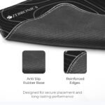 Purchase Zebronics MSP-W150 Mouse Pad with Wi-fi Charger, 15W Quick Charging, Micro-Weave Floor, Anti-Slip Rubber Base, 1m Kind-C Cable, Anti-Fraying Edges, Consolation Padding - Finest Value India | AskMeFlash - Image 5