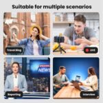 Purchase Futopia Wi-fi Lavalier Microphone for USB-C with Clever Noise Discount & Reverb, 20m Vary, 6H Battery Life for Vlog, YouTube, Stay Stream, Studio - Finest Worth India | AskMeFlash - Image 8