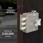 Purchase Plantex Heavy Obligation Lifeless Bolt Lock/Rim Lock Set/Trio for Residence/Workplace/Lodge - Pack of 1 (Matt) - Finest Value India | AskMeFlash - Image 2