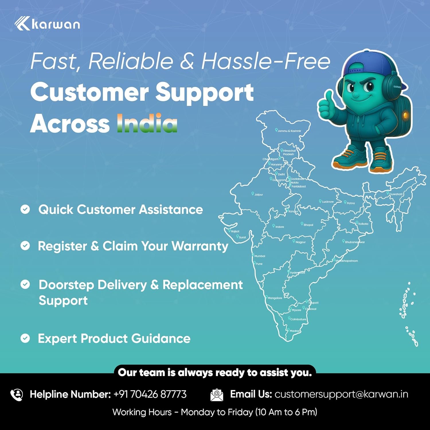 Purchase KARWAN Authentic 65W GaN Charger Multi Port Adapter for Laptops (Dell,HP,ASUS,Samsung) MacBook, iPhone, Android Smartphones & Extra, 3 Port Compact Superfast Charger with GaN, QC 3.0 & PD-3.1 Expertise - Finest Value India | AskMeFlash - Image 5