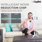 Purchase Digitek DWM 101 Wi-fi Microphone System with ANC Noise Discount, 360° Sound Seize, Upto 12 Hrs Working Time, for DSLR Digicam, Android & iOS Smartphones, Seamless Audio Recording - Finest Worth India | AskMeFlash - Image 6
