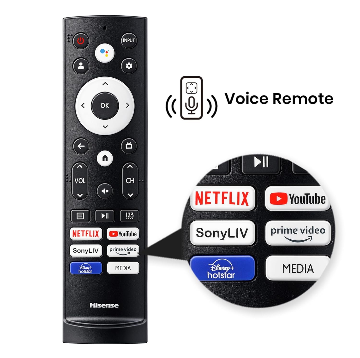 Hisense 164 cm (65 inches) E6N Sequence 4K Extremely HD Good LED Google TV 65E6N (Black) - Image 6
