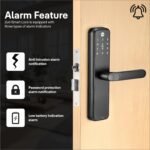 Purchase Yale Zuri S Sensible Door Lock | Fingerprint, PIN, RFID, Guide Key | Bluetooth Digital Sensible Lock with Yale Dwelling App Entry | 3 12 months Guarantee | Black - Finest Worth India | AskMeFlash - Image 9