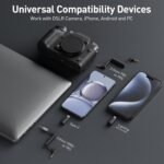 Purchase Saramonic Blink500 B2+ Wi-fi Lavalier Microphone for iPhone/Android/Cameras, 492ft Vary, 20h Battery Life with Noise Cancelling Compatibale for Interview Vlog Dwell Stream Podcast Video Recording - Finest Worth India | AskMeFlash - Image 8