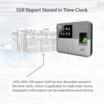 Purchase ZKTeco LX50 Biometric Fingerprint Time Attendance Clock | Plug & Use Fingerprint Attendance System |No Month-to-month Charges | Worker Examine-in Recorder with Constructed-in SSR Excel Software program - Finest Value India | AskMeFlash - Image 6