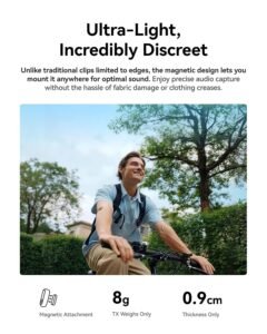 Purchase Hollyland Lark A1 Combo Wi-fi Lavalier Microphone, 48kHz/24-bit Audio, 3-Degree Noise Cancellation, 200m Vary, Clip-On Mic for iPhone 15/16, Android, YouTube, Podcast & Vlog - Finest Value India | AskMeFlash - Image 4