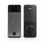 Purchase Haken HDLE Guard Professional Digital Door Lock for Picket Door | 6-Method Entry – Fingerprint, PIN, RFID Card, Cellular App (WiFi), Mechanical Key & Audio-Video Communication | Good Safety Lock | Black – Greatest Value India | AskMeFlash