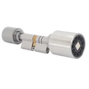 Purchase Sensible Cylinder Lock, Fingerprint APP Keyless Entry Door Lock for 60-110mm Doorways, 5 Unlocking Strategies with Enhanced Safety – Finest Worth India | AskMeFlash