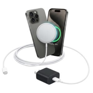 Purchase Drumstone (𝐒𝐩𝐞𝐜𝐢𝐚𝐥 𝟏𝟓 𝐘𝐞𝐚𝐫𝐬 𝐖𝐚𝐫𝐫𝐚𝐧𝐭𝐲) MagSafe Magnetic Wi-fi Charger 15W Quick Charging Pad Auto Align Magnetic Suction Appropriate Telephone Wi-fi Charger Helps – Greatest Value India | AskMeFlash