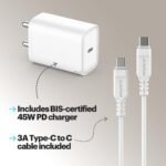 Purchase Stuffcool Nexi 3 in 1 Foldable Magnetic Wi-fi Charger Qi2.2 Licensed 25W Quick Charger for iPhone 12 to 16 Sequence AirPods and Apple Watch Consists of 45W PD Adapter and Sort C Cable - Finest Worth India | AskMeFlash - Image 8