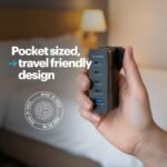 Purchase Stuffcool Empire 75W GaN Multiport Quick Charger with 4 Sort-C & 1 USB-A, Good Energy Distribution, Swappable Plugs (US/UK/EU/India), Helps Samsung Tremendous Quick Charging 2.0, MacBook, iPhone, Pixel - Finest Value India | AskMeFlash - Image 8