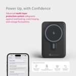 Purchase Beetel MagVibe Collection WS01Magsafe 10000mAh Magnetic 15W Wi-fi Energy Financial institution - Finest Value India | AskMeFlash - Image 5
